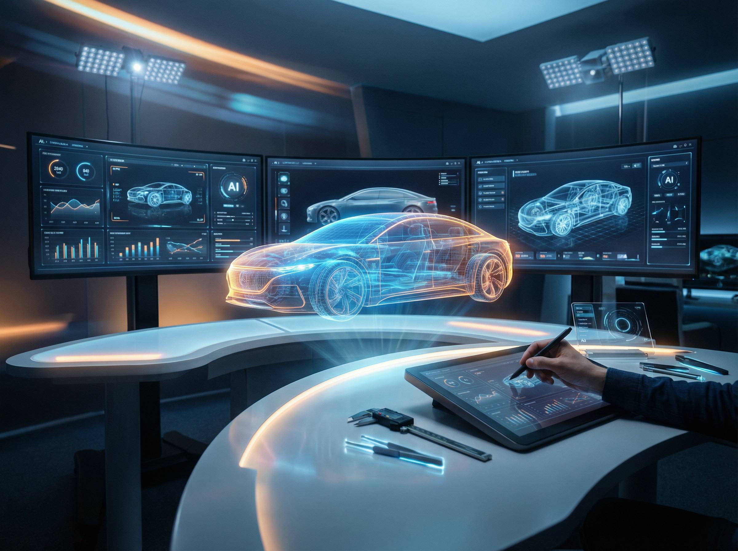 高清3D动漫AI改装设计系统