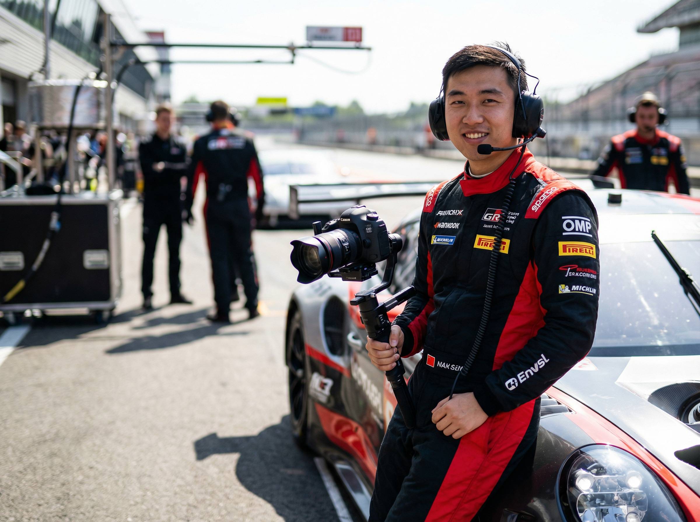 高清3D动漫赛车手顾问林赛道